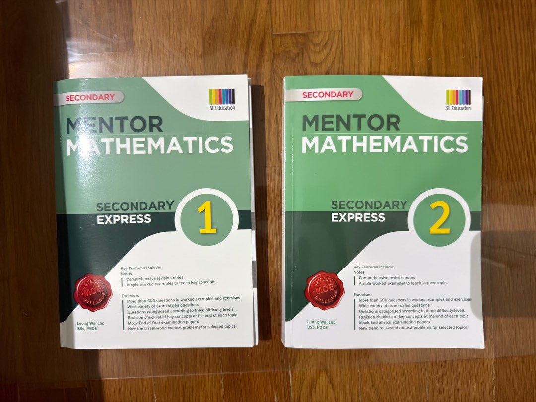 Math Express Mentor Mathematics Express Secondary 1 & 2, Hobbies & Toys, Books ...