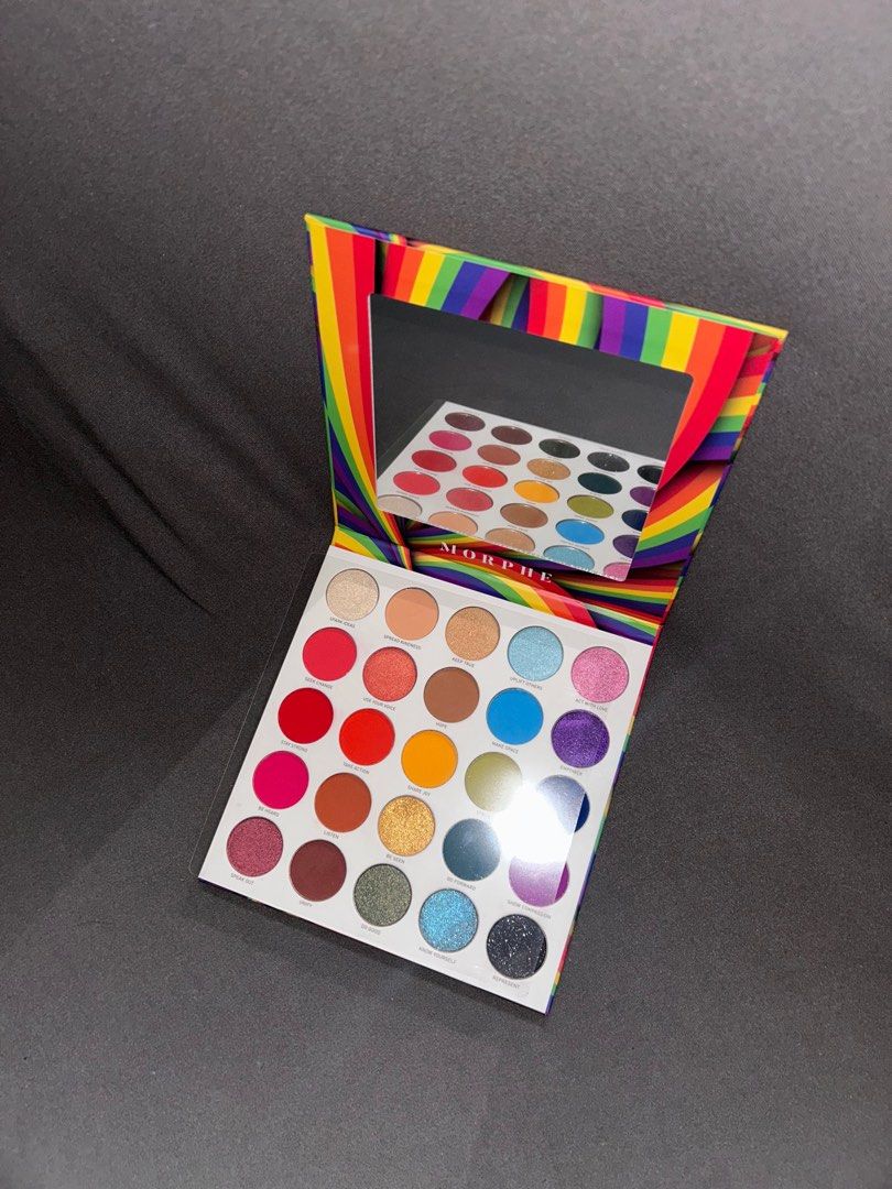 Morphe Live With Love Eyeshadow Palette (Category: Makeup) located in Mandaluyong City. Submitted by dessaint (Listing ID 1410033080, Image 3). Description: Bought in Vancouver. Barely touched–tried only once. Still has the box. .