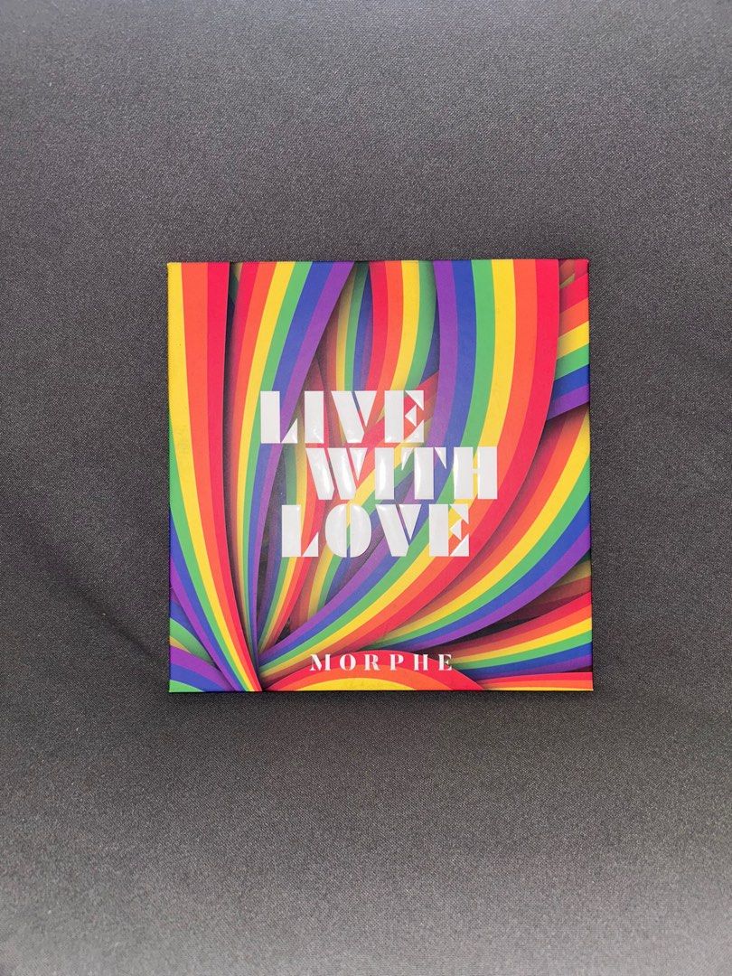 Morphe Live With Love Eyeshadow Palette (Category: Makeup) located in Mandaluyong City. Submitted by dessaint (Listing ID 1410033080, Image 1). Description: Bought in Vancouver. Barely touched–tried only once. Still has the box. .