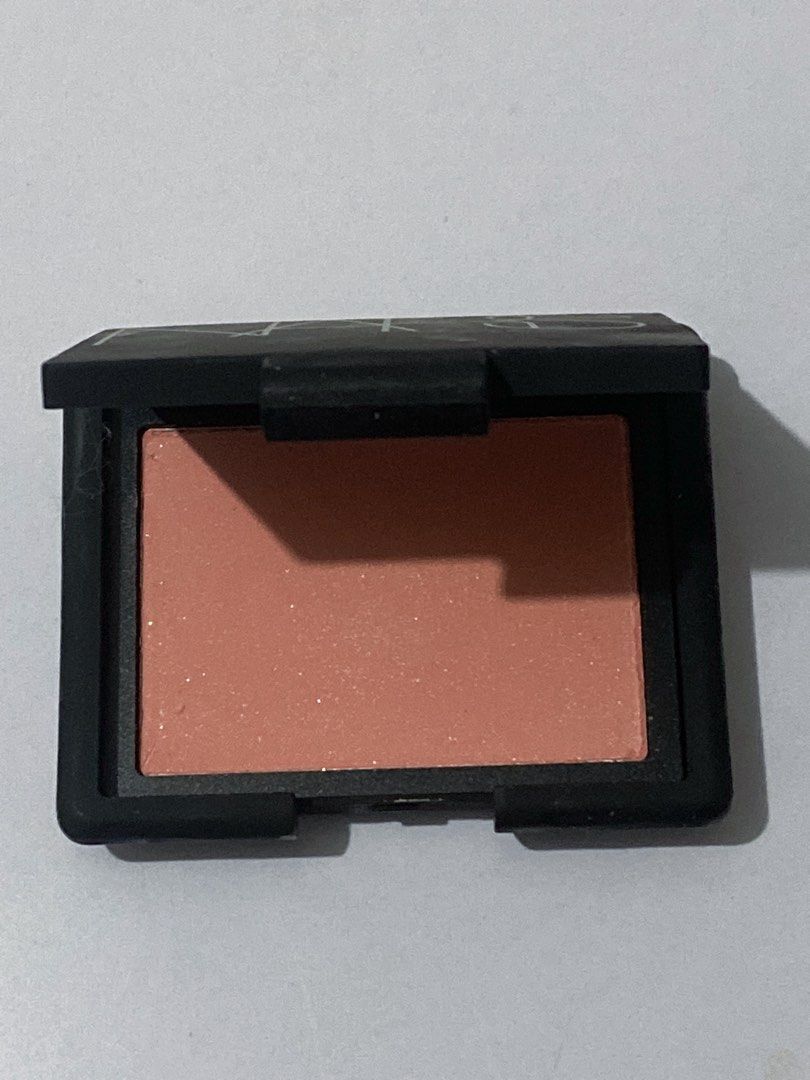 NARS Blush Shade Deep Throat 4.8g (Category: Makeup) located in Del Monte. Submitted by pageturner_digital (Listing ID 1410011009, Image 2). Description: - NARS blush compact - Coral-peach shade - Black compact case with NARS logo - Old Ver Exp probably 2026 you can check the EXP. BUY AT YOUR OWN RISK.
