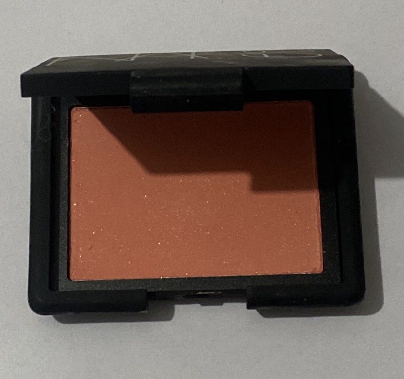 NARS Blush Shade Deep Throat 4.8g (Category: Makeup) located in Del Monte. Submitted by pageturner_digital (Listing ID 1410011009, Image 3). Description: - NARS blush compact - Coral-peach shade - Black compact case with NARS logo - Old Ver Exp probably 2026 you can check the EXP. BUY AT YOUR OWN RISK.