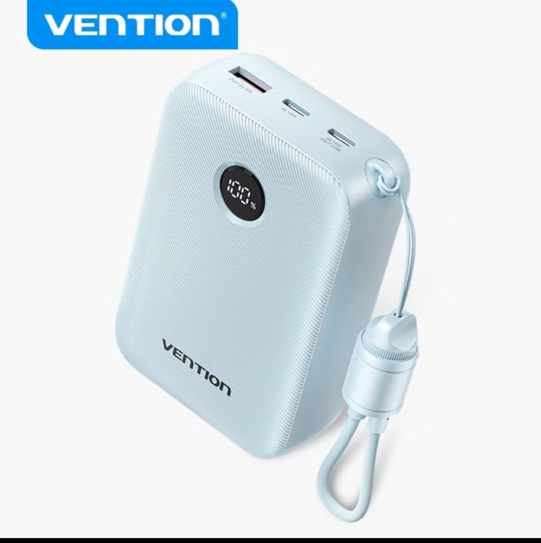 New Vention powerbank 20kmah 22.5w wrty dec26, Mobile Phones & Gadgets ...