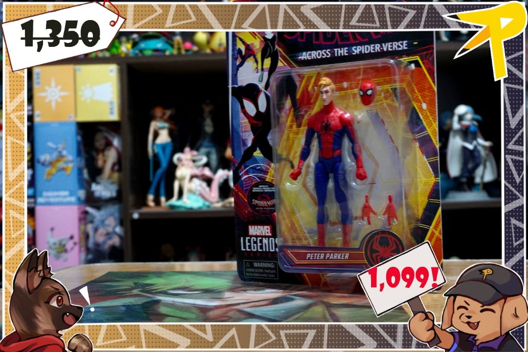 <ON HAND> (MARVEL LEGENDS) Marvel legends Spider-Man Across The Spider-Verse Wave 2 (Category: Figurines & Statues) located in Santa Rosa. Submitted by poystorephl (Listing ID 1410107648, Image 1). Description: <ON HAND> (MARVEL LEGENDS) Marvel legends Spider-Man Across The Spider-Verse Wave 2 Price : ₱ 1,099.00 📌 On hand 📌 Authentic 📌 Brand New / MISB 📌 First to pay or make full payment for reservation. 📌 Seller will not be responsible for 