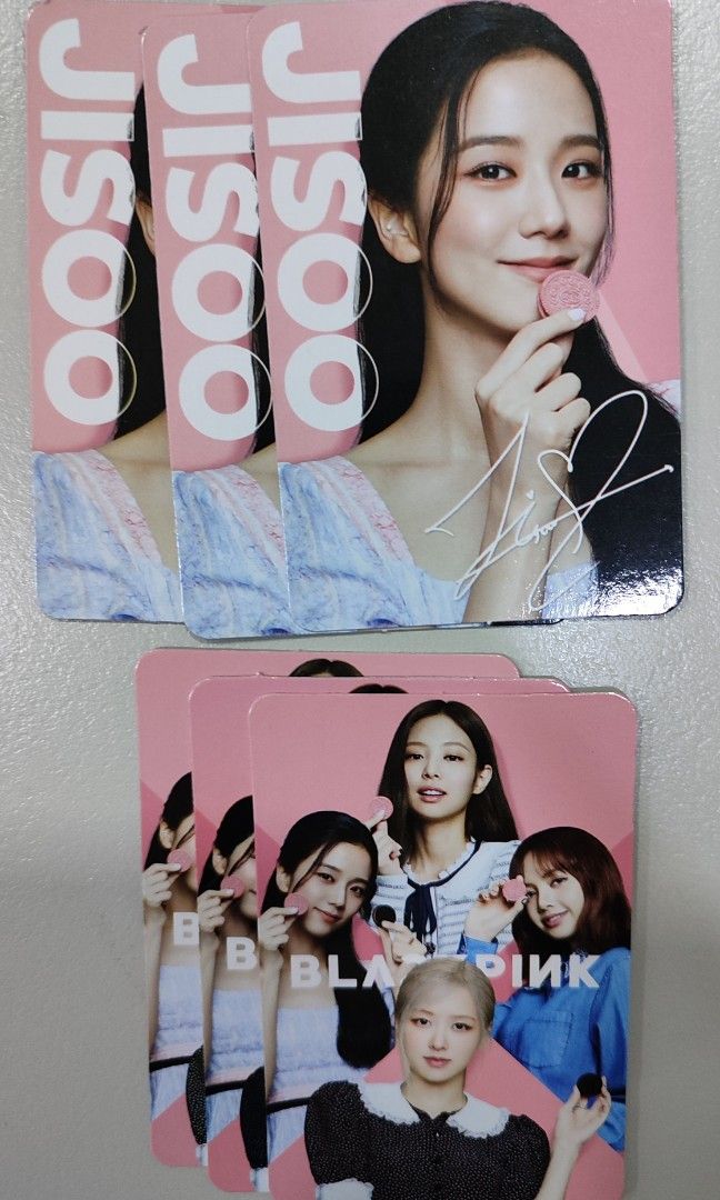 Oreo Blackpink Photocards (Category: K-Wave Merchandise) located in Makati City. Submitted by jjbaymax (Listing ID 1401039119, Image 1). Description: .