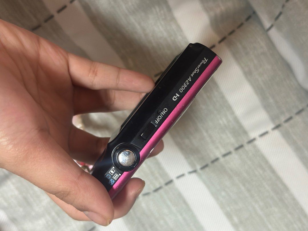 PINK Canon PowerShot A2300 HD Digital Camera (Category: Cameras) located in Makati City. Submitted by tinapayuh (Listing ID 1410033491, Image 2). Description: rfs: upgraded :) mop:gcash, bank transfer.