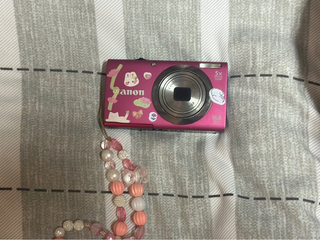PINK Canon PowerShot A2300 HD Digital Camera (Category: Cameras) located in Makati City. Submitted by tinapayuh (Listing ID 1410033491, Image 1). Description: rfs: upgraded :) mop:gcash, bank transfer.