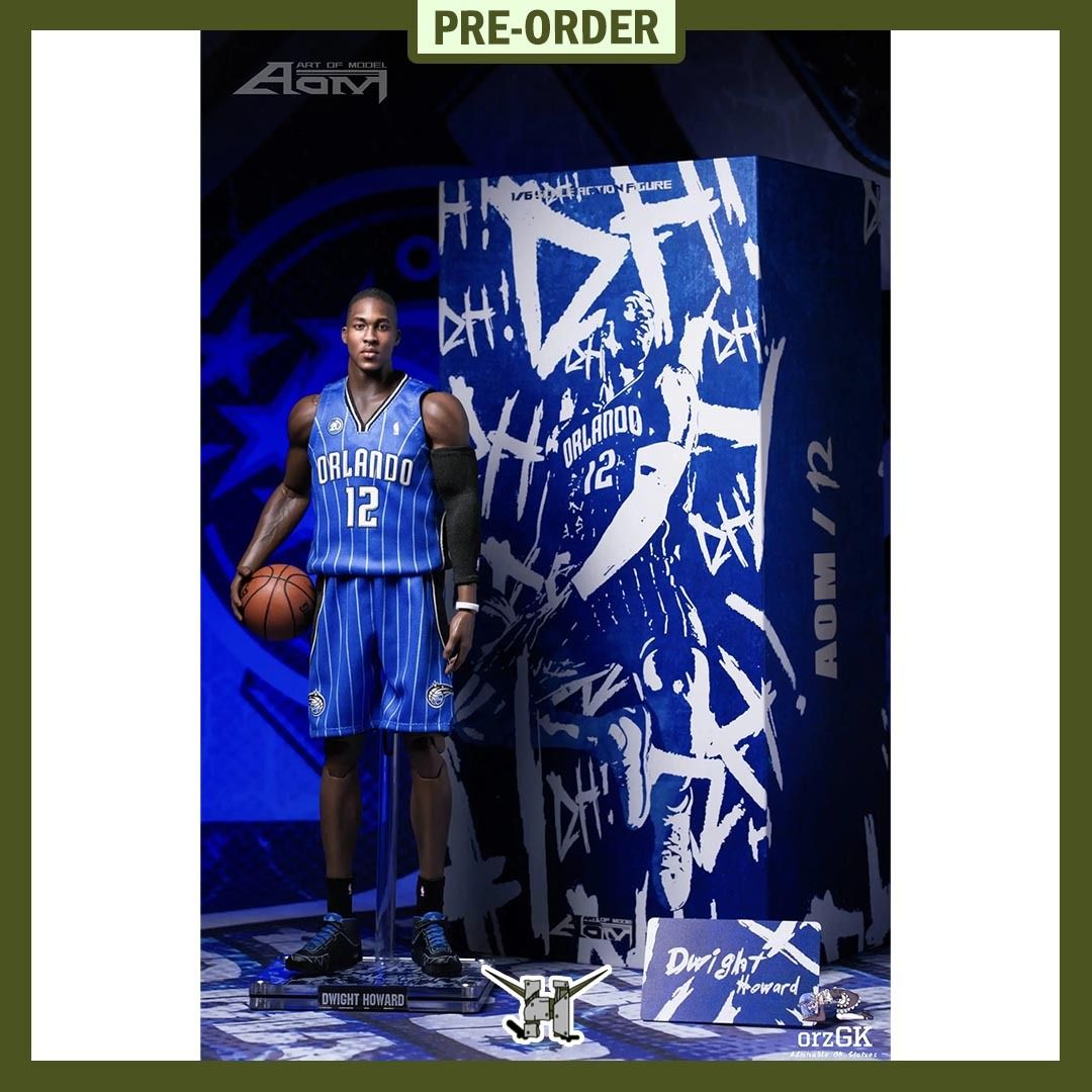 PRE-ORDER!! 1/6 Magic Dwight Howard Set AOM-MHS (Category: Figurines & Statues) located in Quezon City. Submitted by figsnkits (Listing ID 1410164529, Image 1). Description: PRE-ORDER!! AOM Toys: 1/6 Magic Dwight Howard Set AOM-MHS **no warranty** Pre-order price: Php 14,040 Min. DP: Php 3,500 (new) Php 2,500 (return customers) SRP: Php 15,600 Deadline: Dec 22, 2025 or until PO slots are full Estimated Time of Arrival: Q4 2026 (ESTIMATE ONLY: can