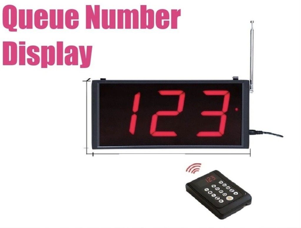 Queue Number Display System, Everything Else on Carousell