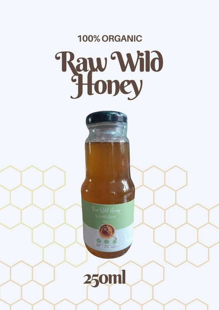 Raw Wild Honey 250ml (Category: Other Food & Drinks) located in Manila. Submitted by au0801 (Listing ID 1410182468, Image 1). Description: - 100% Organic Raw Wild Honey - 250ml bottle - Sourced directly from the wild - Sealed with a black cap - Perfect for food and drinks - Adds natural sweetness.