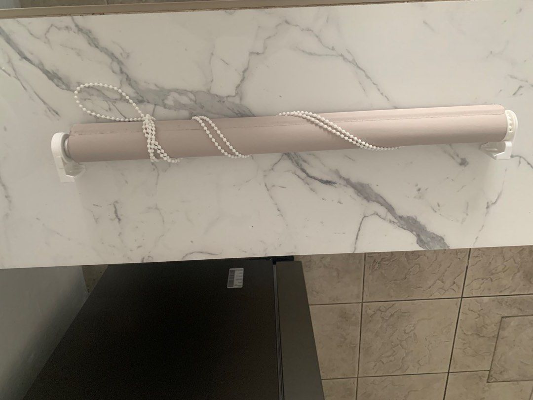 Roller Blackout Blinds Rush Sale (Category: Curtains & Blinds) located in Caloocan City. Submitted by samuelde.guzman (Listing ID 1348053101, Image 2). Description: Roller Blackout Blinds For Sale! Color: Beige Size: 55W cm x 175L cm or Size: 21W inch x 68L inch Price: ₱300 (1pc only) Interested, pls. txt at 09054208647.