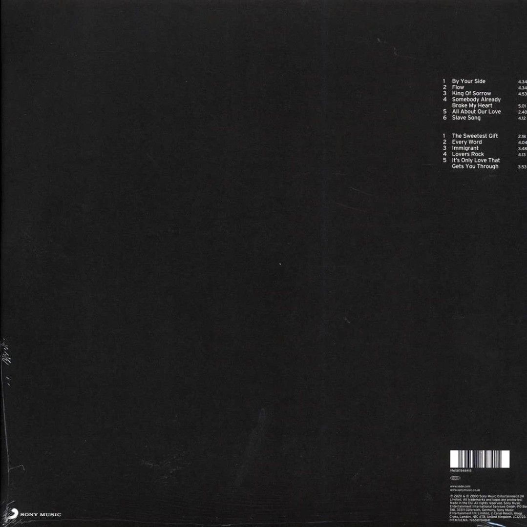 Sade - Lovers Rock vinyl (Category: Vinyls) located in Manila. Submitted by jhenaloymerchandise (Listing ID 1410110271, Image 2). Description: Sade - Lovers Rock vinyl Brand New sealed.