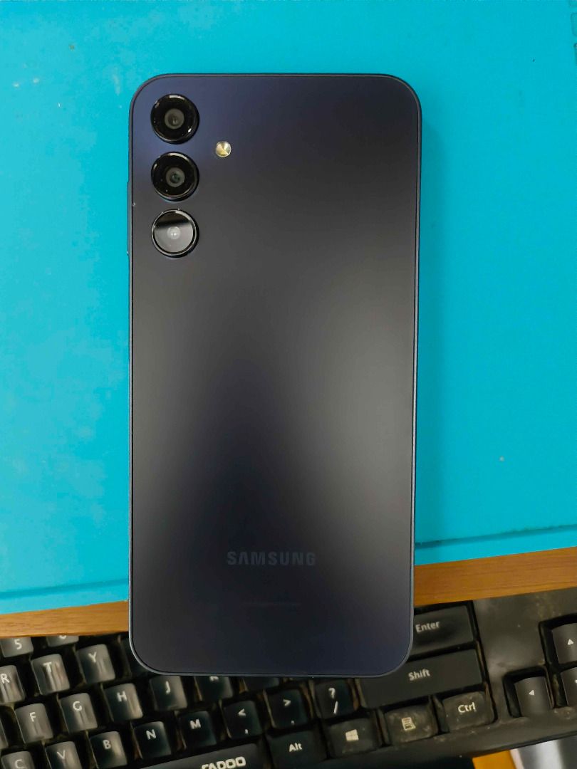 Samsung Galaxy A15 5G (Category: Samsung) located in Caloocan City. Submitted by gripl.gripl (Listing ID 1410003468, Image 2). Description: 8GB RAM, 256GB ROM Near mint condition Never rooted, Knox works (Samsung Pay, Secure Storage...) General Trias area.