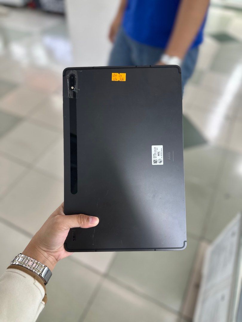 SAMSUNG TAB S8 PLUS 5G 8/256GB UNIT ONLY (Category: Android) located in San Juan City. Submitted by aynaagadgets (Listing ID 1410014306, Image 1). Description: DECEMBER 2025 STALL #: XB-07 FOR SALE | TRADE / SWAP PASS SA MGA SCAMMERS / THIRD PARTY (RFS: Buy and Sell) SAMSUNG TAB S8 PLUS 5G 8/256GB ⬇️DETAILS⬇️ •8/256 GB (Other storage is also available) •Black (Other color is also available but price may vary) •NTC Variant •95% Smooth •Truetone Wo