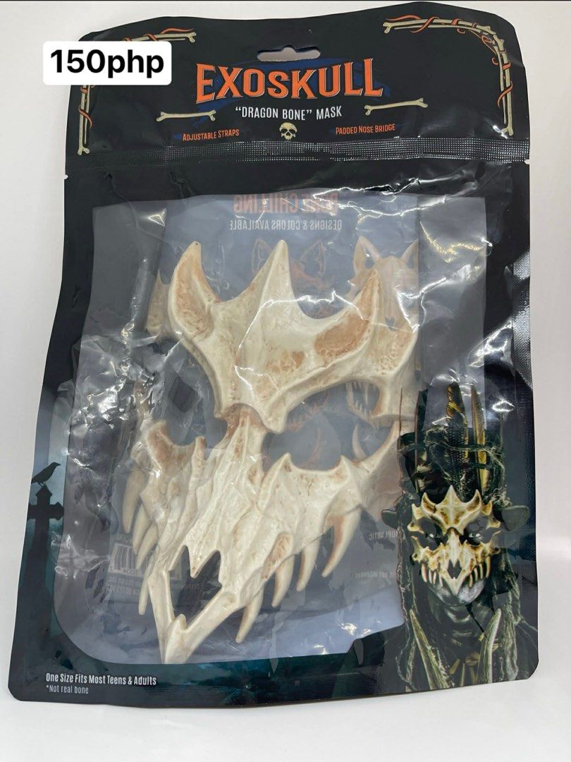 Skull Mask (Category: Face Masks & Face Shields) located in Quezon City. Submitted by aimcharm17 (Listing ID 1410057945, Image 3). Description: Brand new from 🇺🇸 150 each.