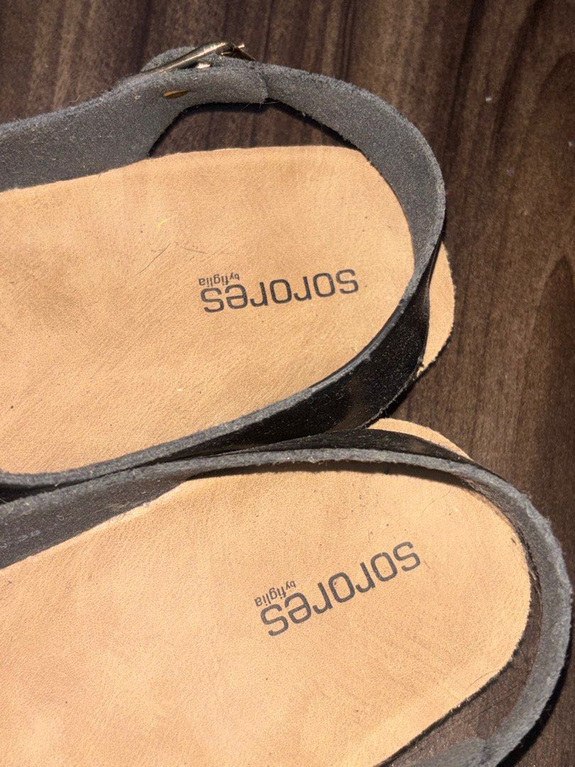 Sorores by figlia Black Sandals (Category: Flats & Sandals) located in Manila. Submitted by mitochondriaa (Listing ID 1410158580, Image 3). Description: Never been used .