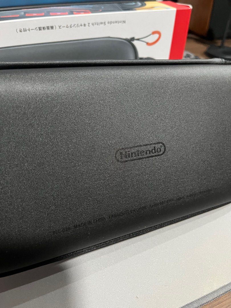 Switch 2 official casing (Category: Cases & Covers) located in Singapore. Submitted by leekc93 (Listing ID 1410143595, Image 3). Description: - Switch 2 official casing - As good as new - Casing with screen protector only - COD at Raffles Place MRT @ 6pm.