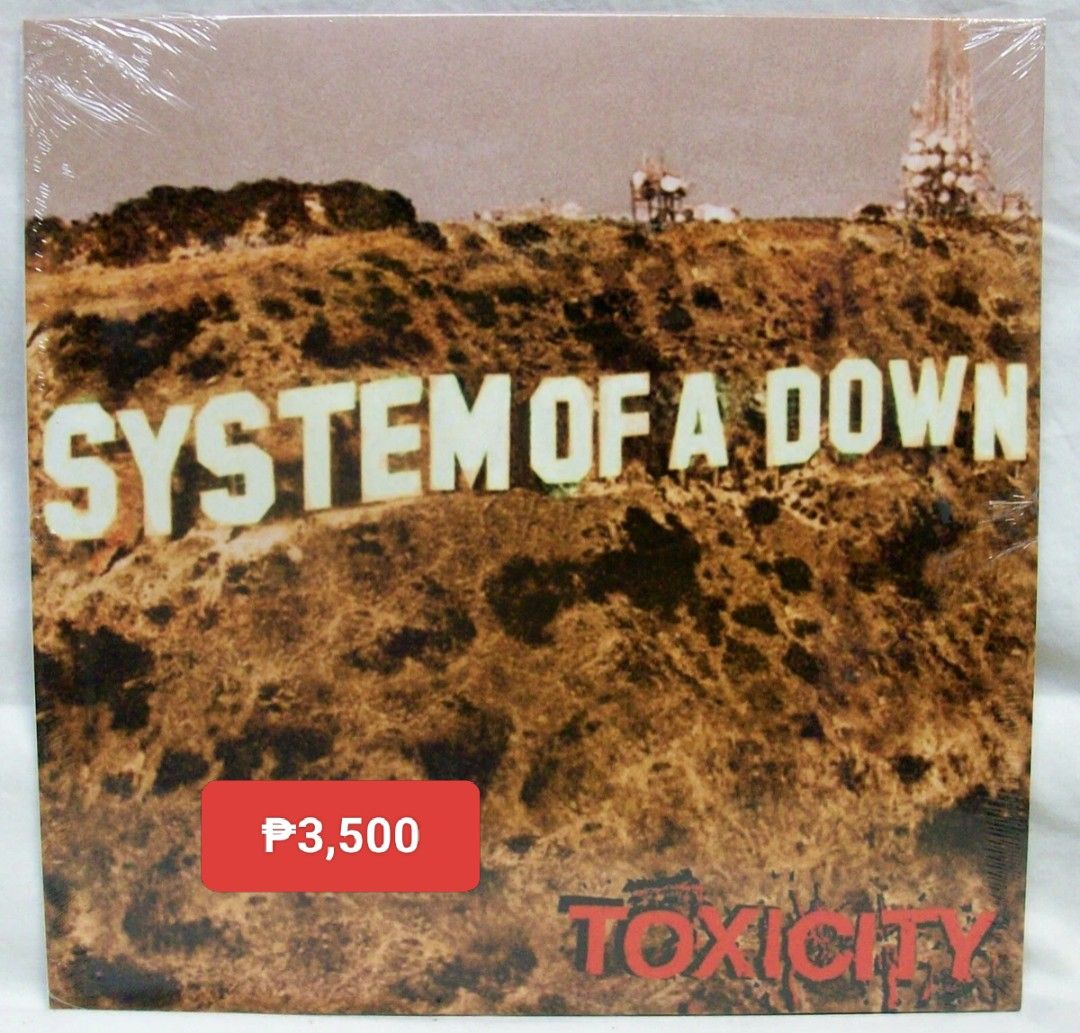 System of A Down - Toxicity vinyl (Category: Vinyls) located in Manila. Submitted by jhenaloymerchandise (Listing ID 1410109672, Image 1). Description: System of A Down - Toxicity Brand New sealed made in USA.