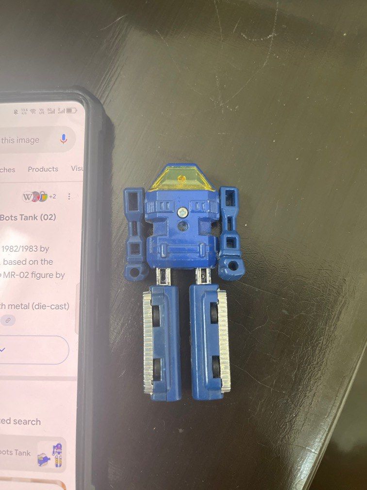 Tonka Gobots Tank (Category: Vehicle & Diecast Models) located in Paranaque City. Submitted by kikosgarage (Listing ID 1410035367, Image 3). Description: Vintage, Diecast/Plastic. Provenance: Takihiro.