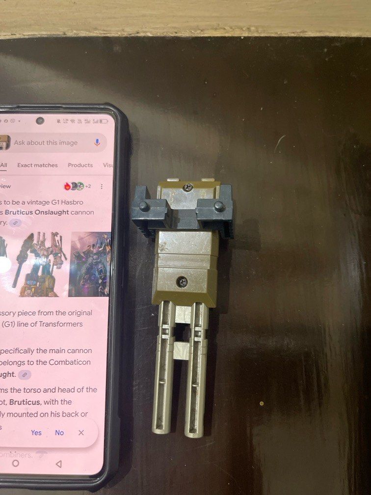 Transformers Bruticus Vintage G1 Hasbro (Category: Action & Battle Toys) located in Paranaque City. Submitted by kikosgarage (Listing ID 1410059218, Image 2). Description: G1 Vintage Onslaught action Figure .