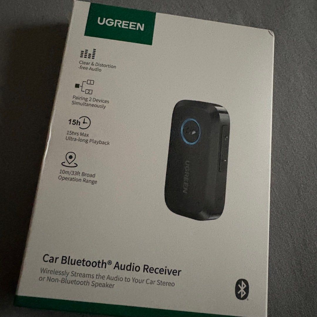UGREEN Car Bluetooth 5.4 Audio Receiver