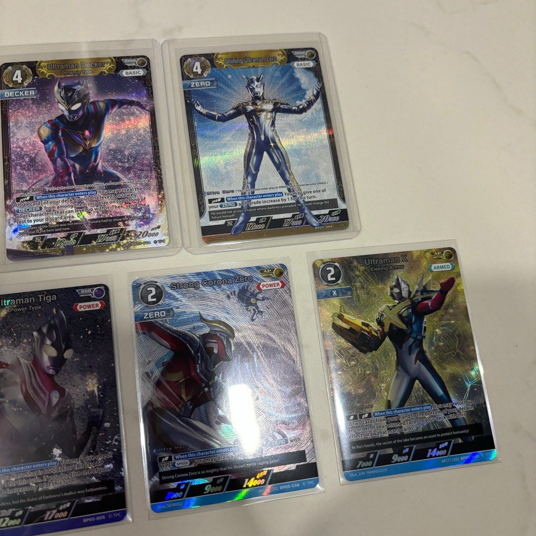 Ultraman BP05 Greed SP RRRR AP Spare Cards, Hobbies & Toys, Toys ...