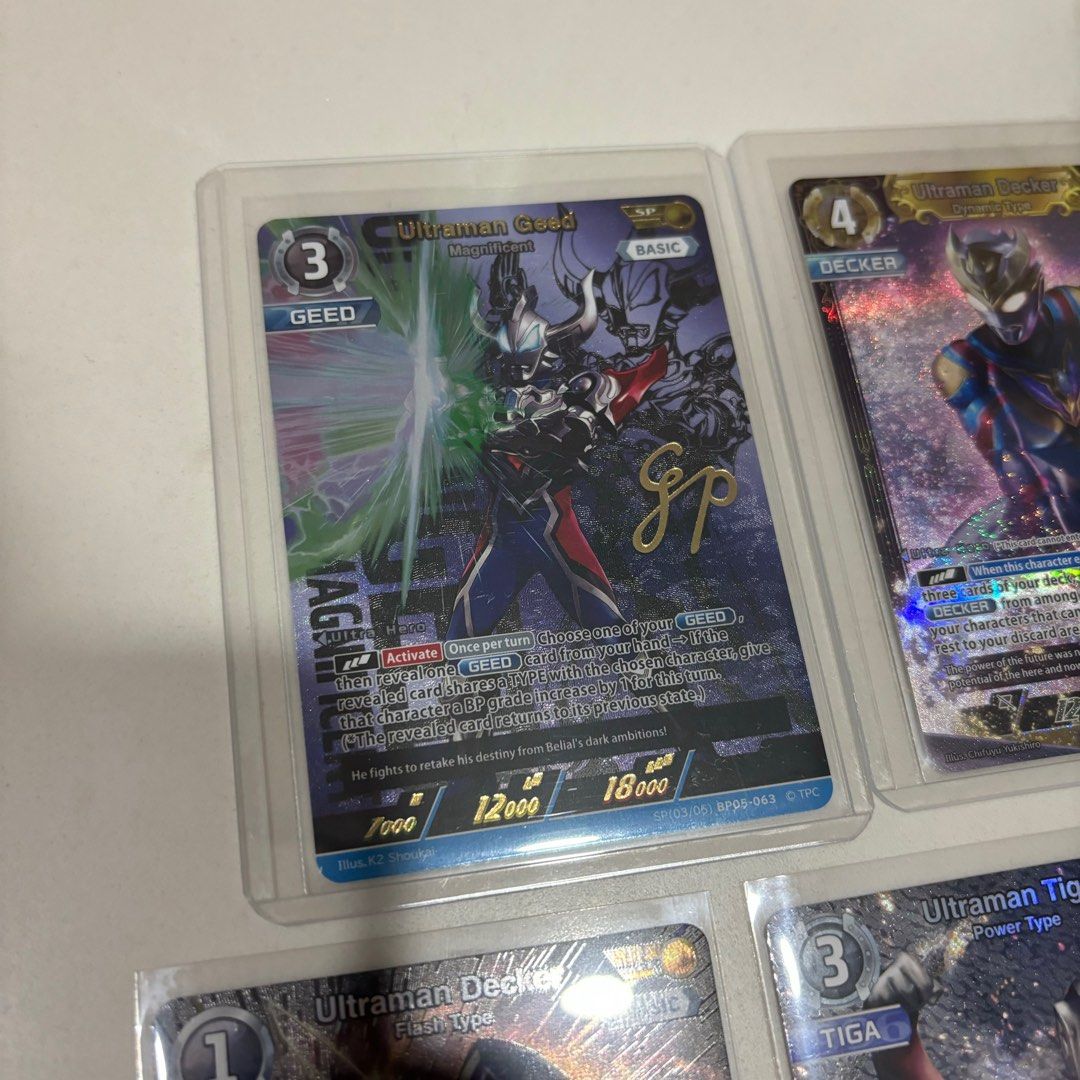 Ultraman BP05 Greed SP RRRR AP Spare Cards, Hobbies & Toys, Toys ...