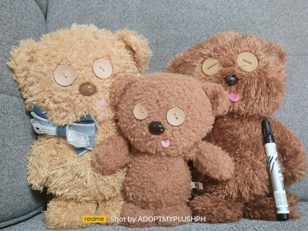USJ | Tim (Minion Bob's Favorite Bear) (Category: Plushies & Soft Toys) located in Taguig. Submitted by adopt.my.plush.ph (Listing ID 1410036581, Image 1). Description: PLEASE READ MORE 👇👇👇👇 Tim (dark brown) - 300.00 *Whitehouse Leisure Tim (maple brown) - 300.00 *USJ Tim (tan) - 350.00 *USJ denim bow tie ‼️Photos have been uploaded for your reference. Kindly make sure to review them ALL before sending your inquiries. 𝄃𝄃𝄂𝄂𝄀𝄁𝄃𝄂𝄂𝄃 ILL