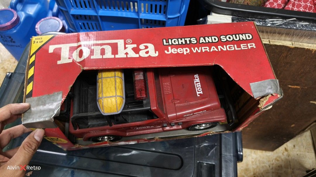 Vintage TONKA Jeep wrangler (Category: Vehicle & Diecast Models) located in Manila. Submitted by alvinretro (Listing ID 1410183889, Image 3). Description: Tayuman, Manila.