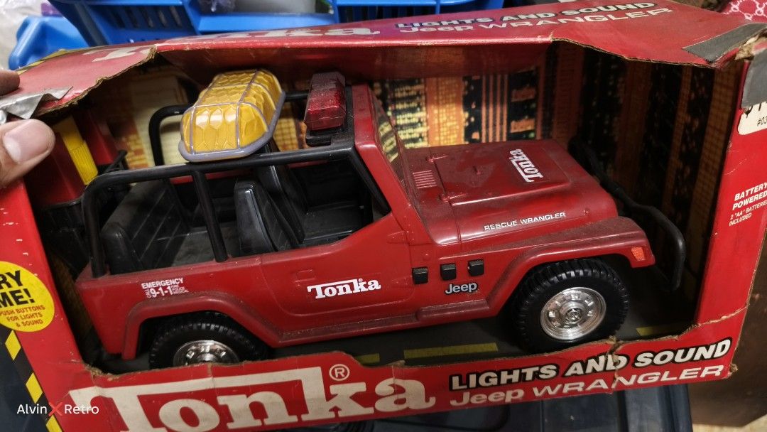 Vintage TONKA Jeep wrangler (Category: Vehicle & Diecast Models) located in Manila. Submitted by alvinretro (Listing ID 1410183889, Image 2). Description: Tayuman, Manila.