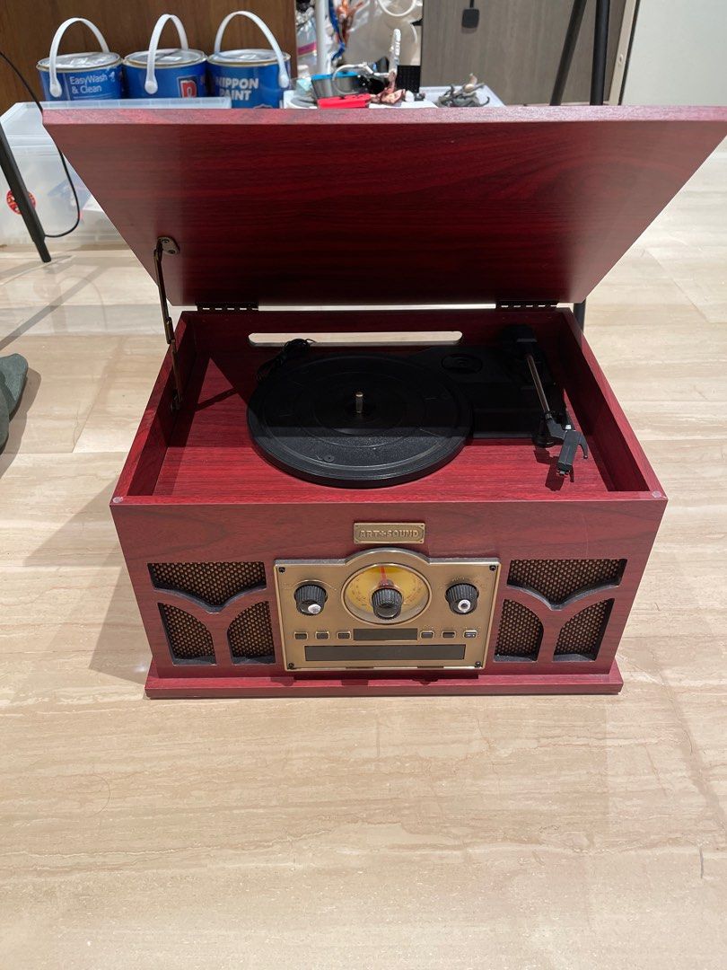 Vintage-Style Record Player