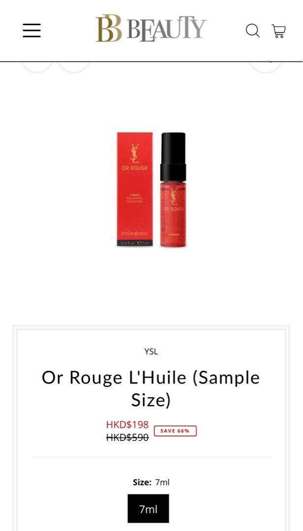 YSL Mini Skincare Bundle (Category: Face Care) located in Quezon City. Submitted by spicycalimaki (Listing ID 1410097101, Image 3). Description: - take both (serum w/box + face oil w/o box) for ₱500 - each of these retails for ₱1.5k each.