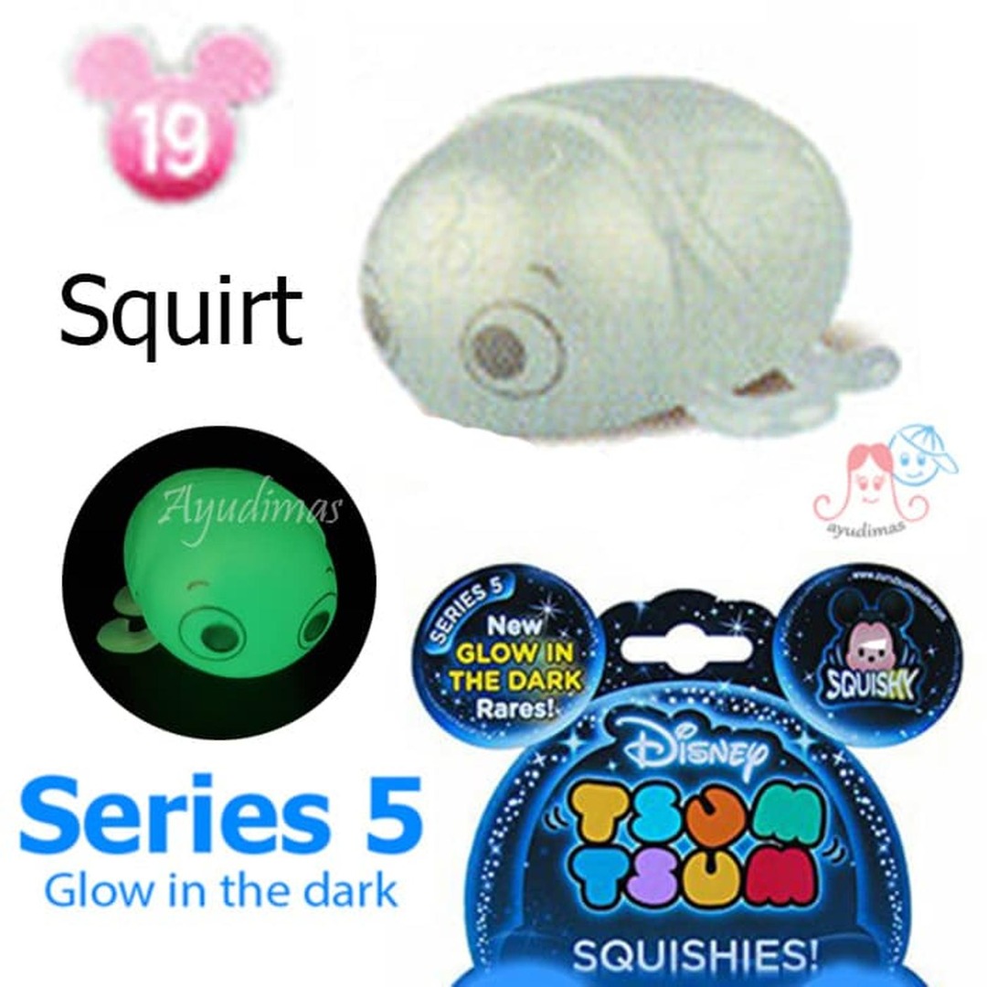 Zuru Disney Tsum Tsum series 5 squishies Glow in the
