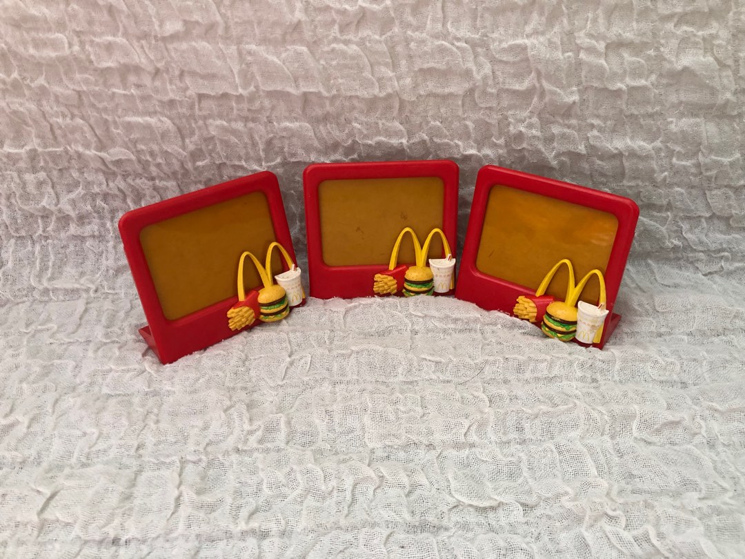 1990 McDonald Picture Frame, vintage McDonald, vintage McDonald happy ...