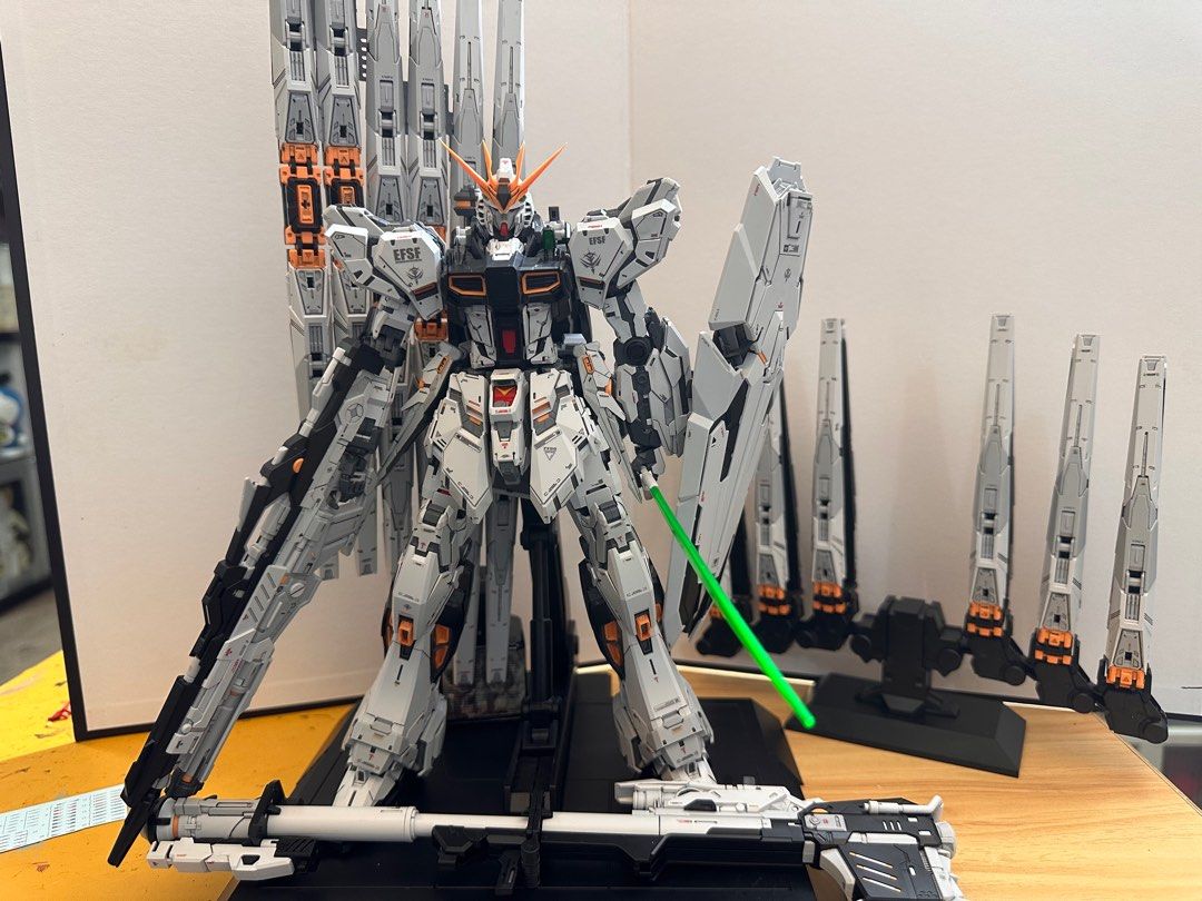 已留農場主造物牛高達財牛GK樣式1/100 國產拼裝模型, 玩具收藏品, 手辦