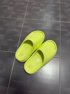adidas gazelle silver green womens Adidas Yeezy Slides Glow Green (GX6138) Kanye West Men's Size 5-12 Sho   Solestage