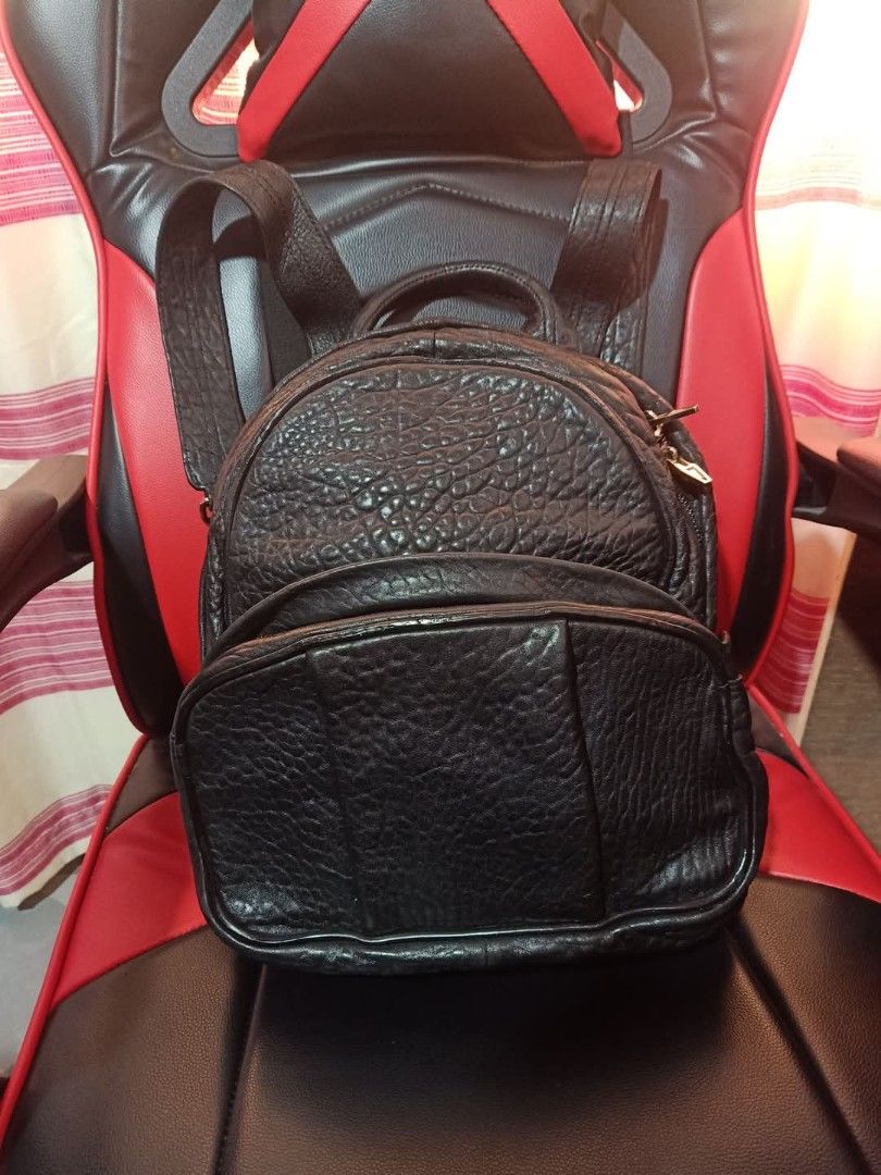 Alexander wang Backpack with Studs (Category: Luxury Bags & Wallets) located in Baguio. Submitted by j.miley (Listing ID 1410369140, Image 2). Description: alexander wang authentic good condition .