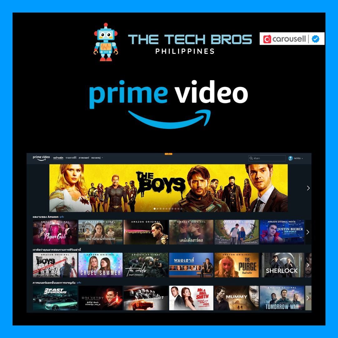 🔥Amazon Prime Video 🔥[Thetechbroph] (Category: Game Gift Cards & Accounts) located in Manila. Submitted by thegamebroph (Listing ID 1410347843, Image 3). Description: ⚠️ Cheaper price doesn't always mean better. Stability matters most. That is the reason why you paying a more premium to have a peace of mind ✅ ⚠️ We will never sell lifetime subscriptions as they are 100% pirated or unable to fulfill the 'lifetime' promise. Hence, it is better to