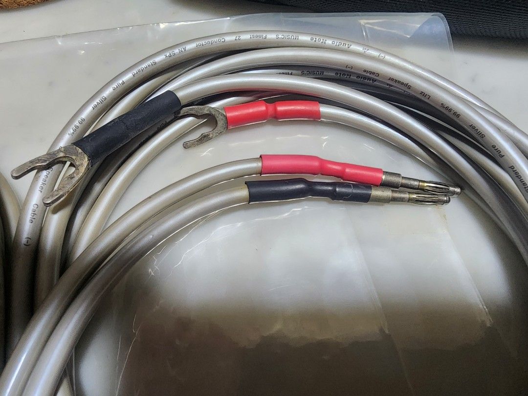 Audio Note AN-SPx Speaker Cables 27 strand 2m, Audio, Other Audio ...