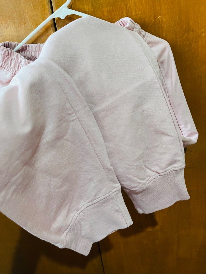 Baleno Jogger Pants - Pink (Category: Joggers) located in Rizal. Submitted by bubbles_1313 (Listing ID 1410256280, Image 2). Description: rfs: DECLUTTERING - Baleno pink pants with elastic waistband - worn once - orig price was around 800.