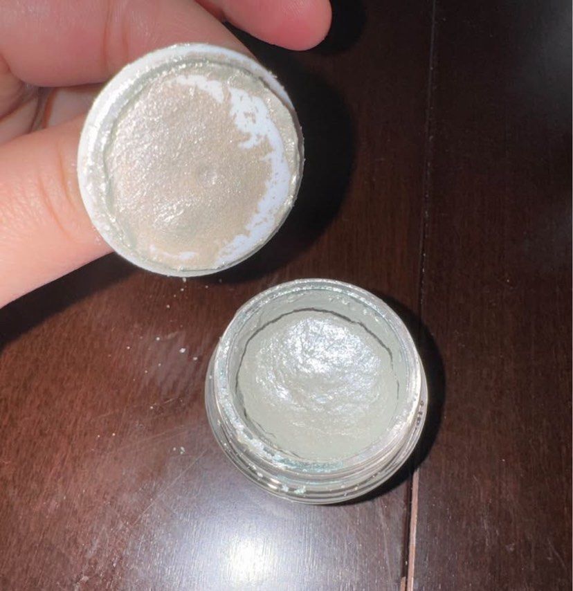 r.e.m. beauty Midnight Shadows Metallic Gel Eyeshadow (Category: Makeup) located in Quezon City. Submitted by cheerupbby (Listing ID 1410361687, Image 3). Description: Take both for 400php. Affirmation and Touch. Firm price since pamigay price na. Nothing wrong with them, just dont use na. Will ship when I get back home to the Philippines in October/November 2026. Note: I will only bring what is SOLD. 📍 QC.