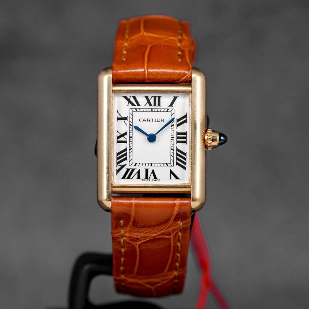 Cartier Tank Louis Small (Category: Luxury Watches) located in Mandaluyong City. Submitted by 88nac (Listing ID 1410287595, Image 1). Description: Tank Louis Cartier Tank Louis Small 2020 Full set 9.8/10 condition Full set 525k Slightly neg PM for inquiries.