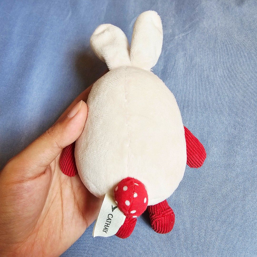 Cathay Pacific 2023 Rabbit Plush Toy (Category: Plushies & Soft Toys) located in Bacoor. Submitted by 3fties.ph (Listing ID 1410217826, Image 2). Description: .