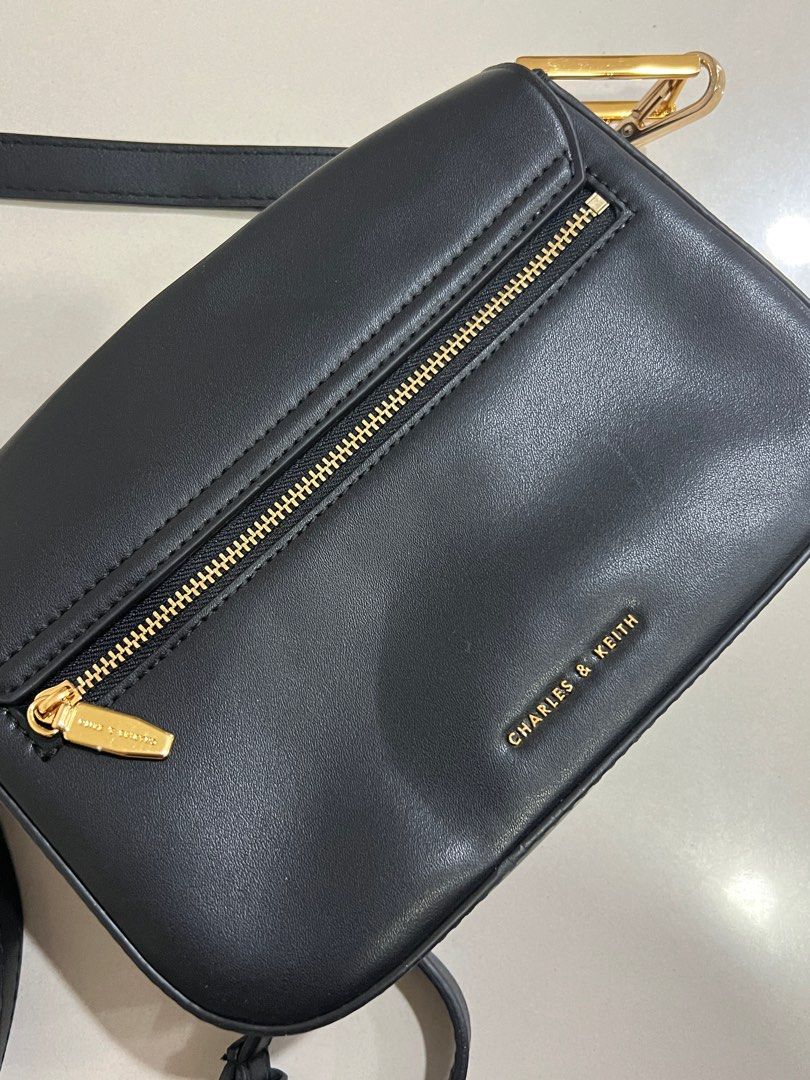 Charles & Keith Bag (Category: Cross-body Bags) located in Pasay City. Submitted by declutterwyza (Listing ID 1410188617, Image 3). Description: Used only 2-3x. .