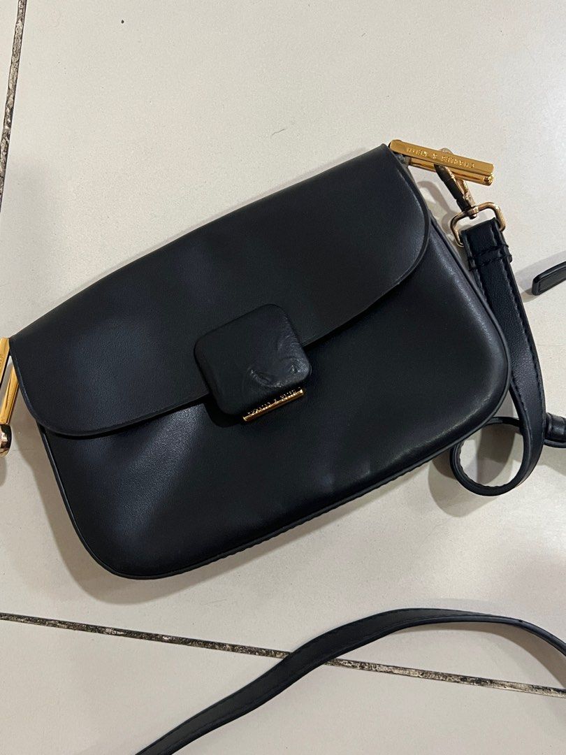Charles & Keith Bag (Category: Cross-body Bags) located in Pasay City. Submitted by declutterwyza (Listing ID 1410188617, Image 2). Description: Used only 2-3x. .