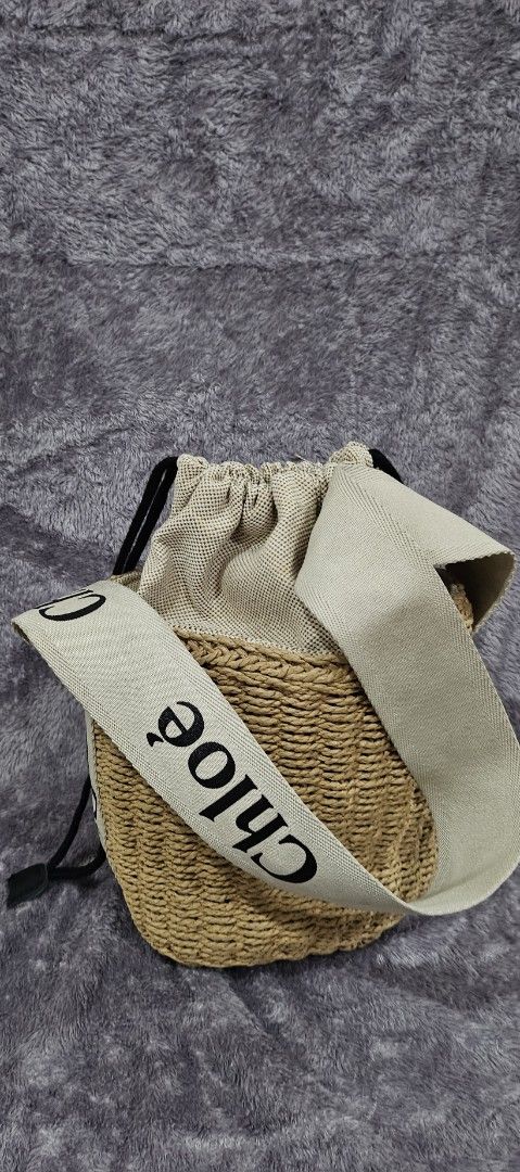 Chloe Small Woody Basket Bag (Category: Purses & Pouches) located in Alburquerque. Submitted by parchiracollection (Listing ID 1410281445, Image 2). Description: *No code *This is from Ukay *plus SF *Please check detailed pictures before purchasing * This is a second-hand item, kaya wag po mag expect na BAGO *no to low ballers. The discounted price I'll give is the final price. *NO COD, NO COP, NO $h0p€€ CHECK OUT *MOP: GCASH *COURIERS: J&T (no r