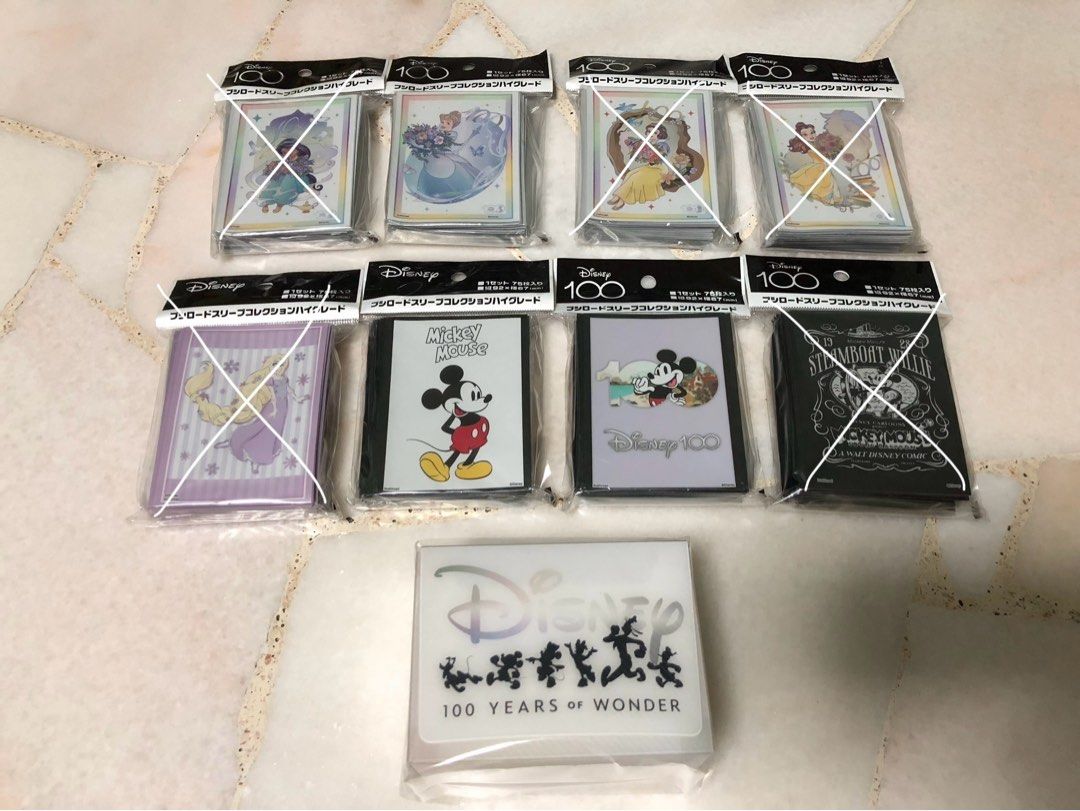 disney 100 card sleeves Bushiroad Sleeve Collection High Grade Vol. 3574 Ariel Toys Flesh and Blood! 100 Count Matte Lorcana Card