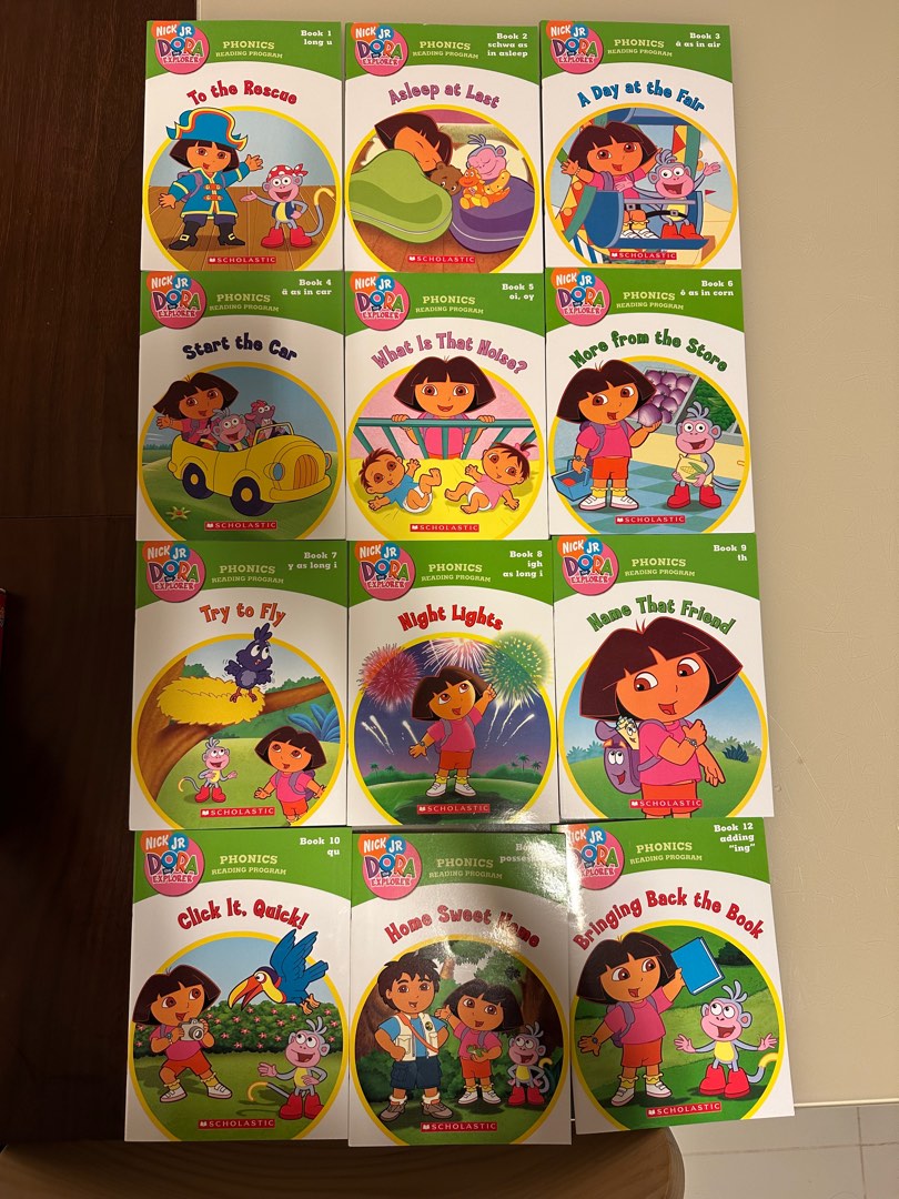 Dora the Explorer Phonics Reading Program Books, Hobbies & Toys, Books ...