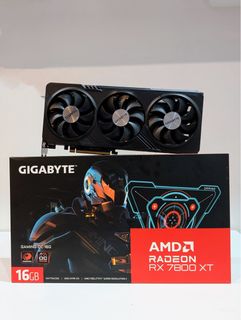 Gigabyte AMD Radeon RX 7800 XT 16GB Graphics Card, Computers & Tech ...