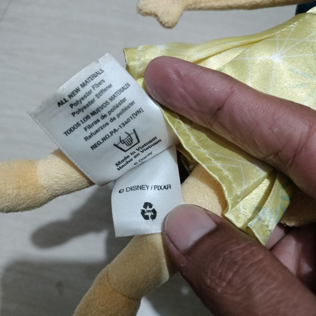INSIDE OUT "JOY" stuffed toy (Category: Plushies & Soft Toys) located in Sariaya. Submitted by social_animalz (Listing ID 1410336331, Image 3). Description: 10.5 inches height shipping fee is not included.