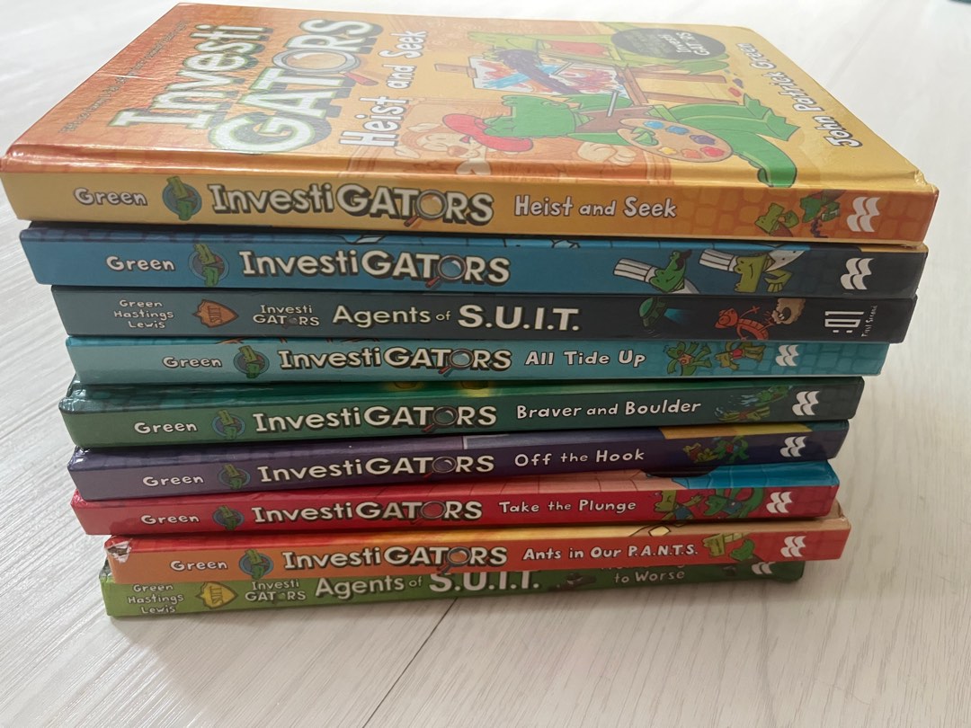 InvestiGATORS Book Series - Complete Set, Hobbies & Toys, Books ...